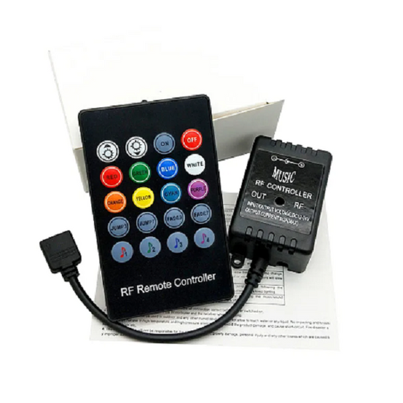 DL-002 LED Music Controller with RF Remote