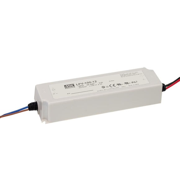 LPV-100-24 Single Output 100W LED Driver Constant Voltage (CV) 24VDC 4.2A