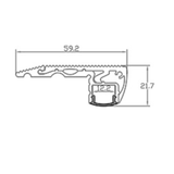S001 - Aluminum LED Stair Nosing