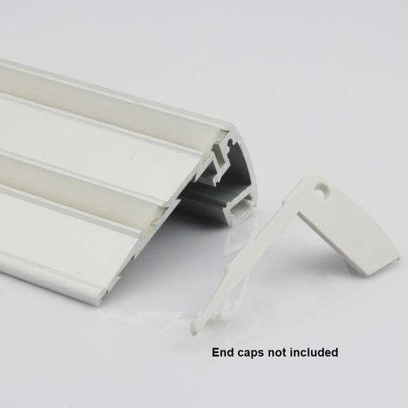 S002 - Aluminum LED Stair Nosing with 2Way Illumination