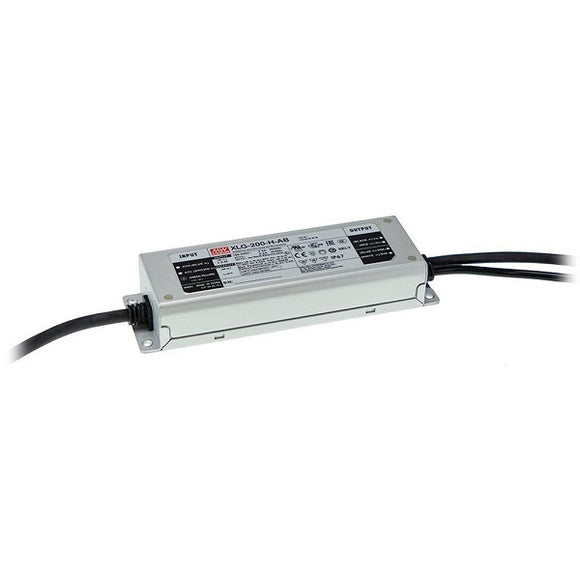 XLG-200-24-A Single Output 200W LED Driver Constant Voltage (CV) 24VDC 8.3A